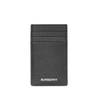 Porte-cartes en cuir grainé - Noir