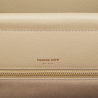 Sac title moyen en cuir - Miel