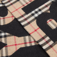 CAMEL Écharpe en jacquard de laine Vintage check avec logo