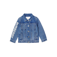 INDIGO Veste en denim japonais avec logo