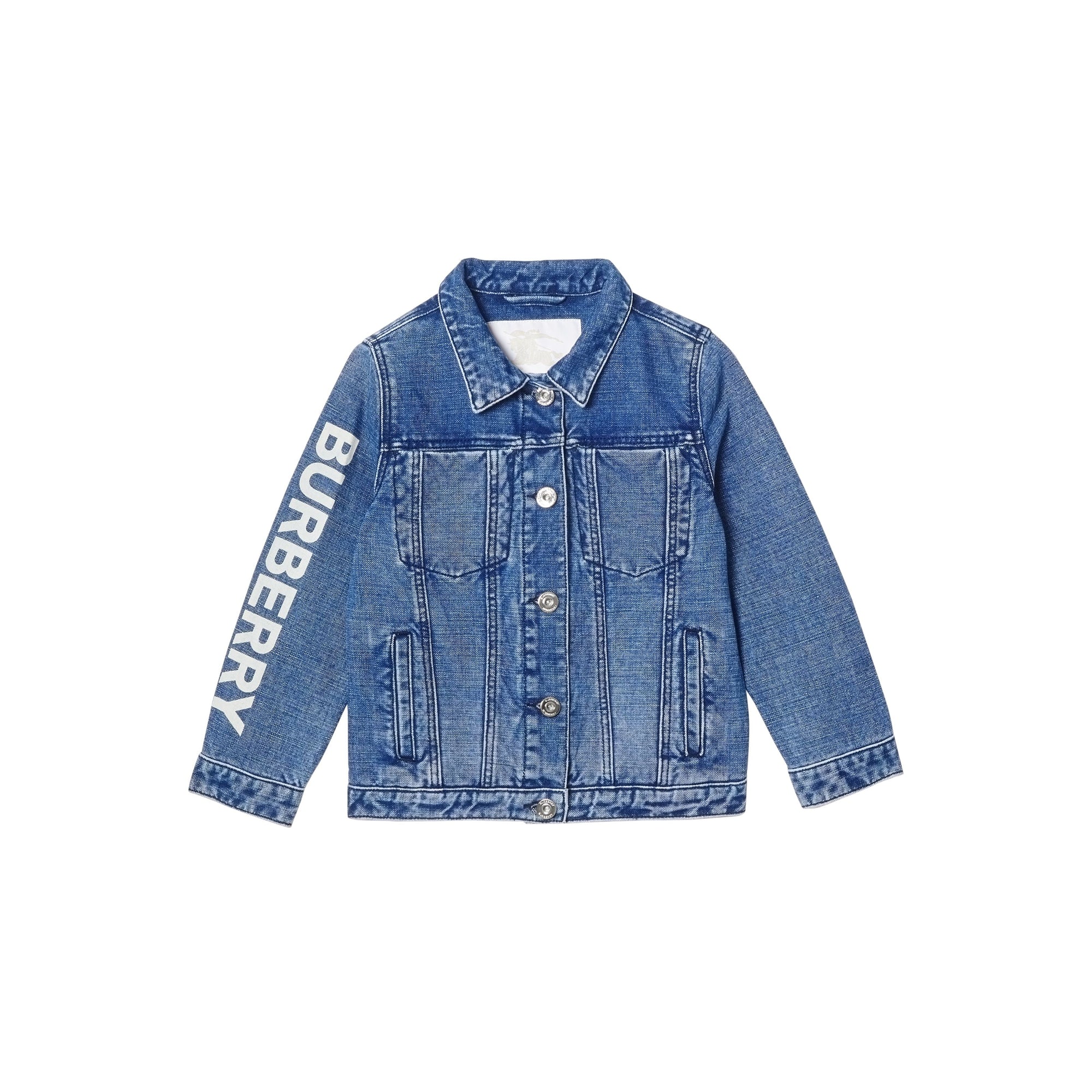 INDIGO Veste en denim japonais avec logo