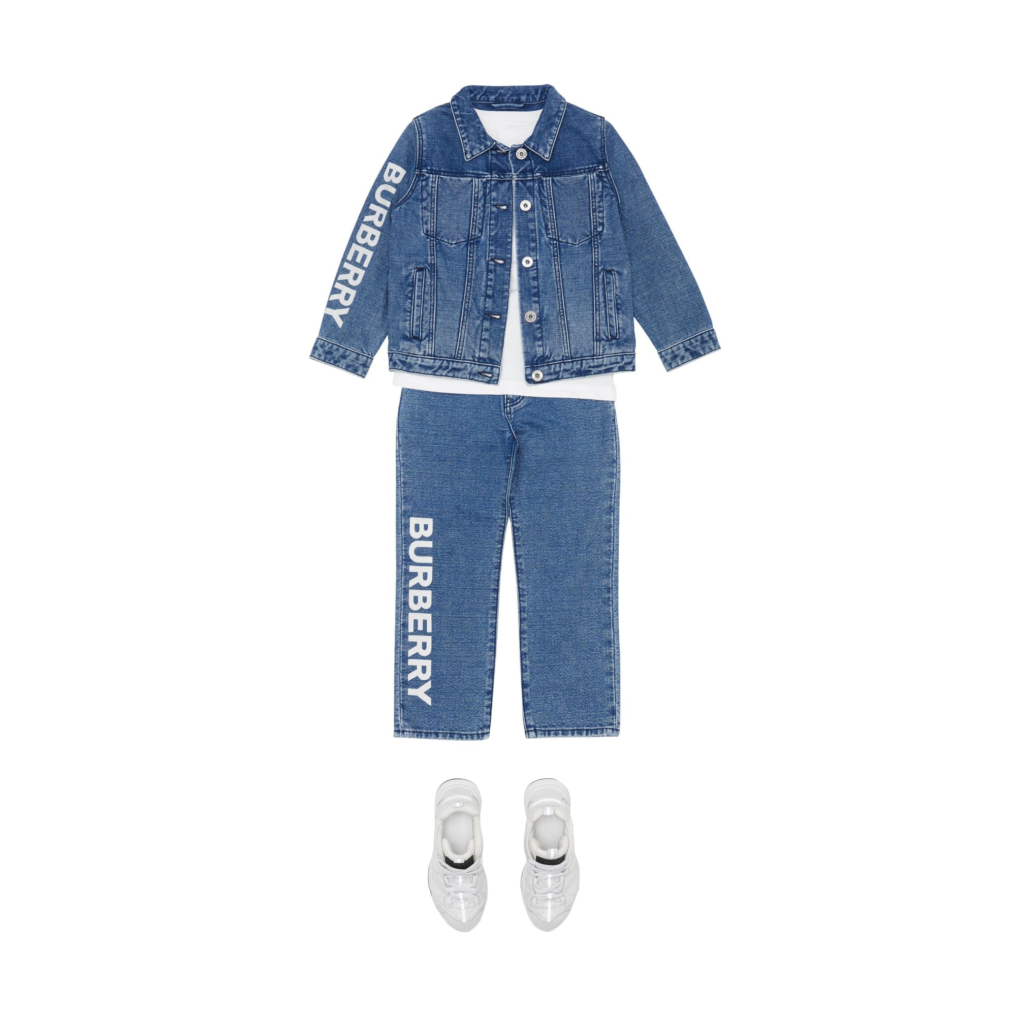 INDIGO Veste en denim japonais avec logo
