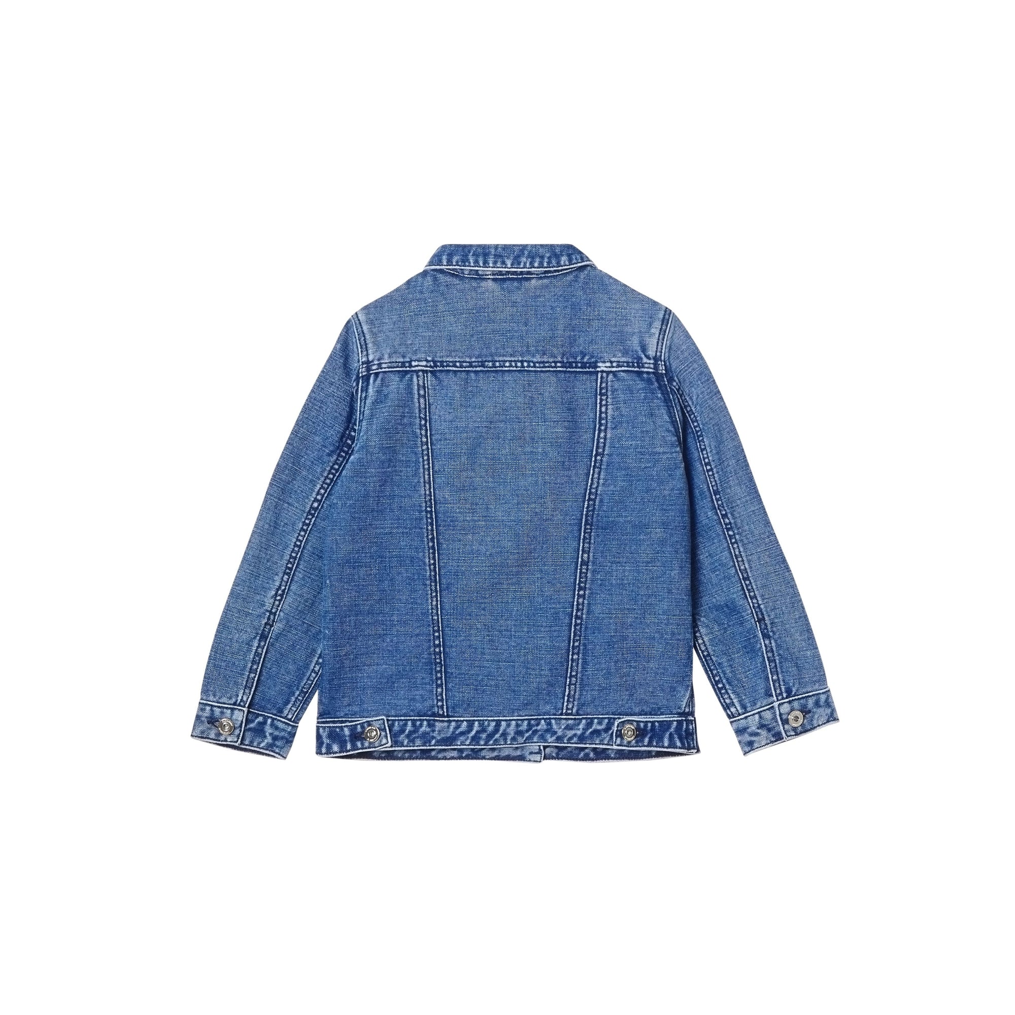 INDIGO Veste en denim japonais avec logo