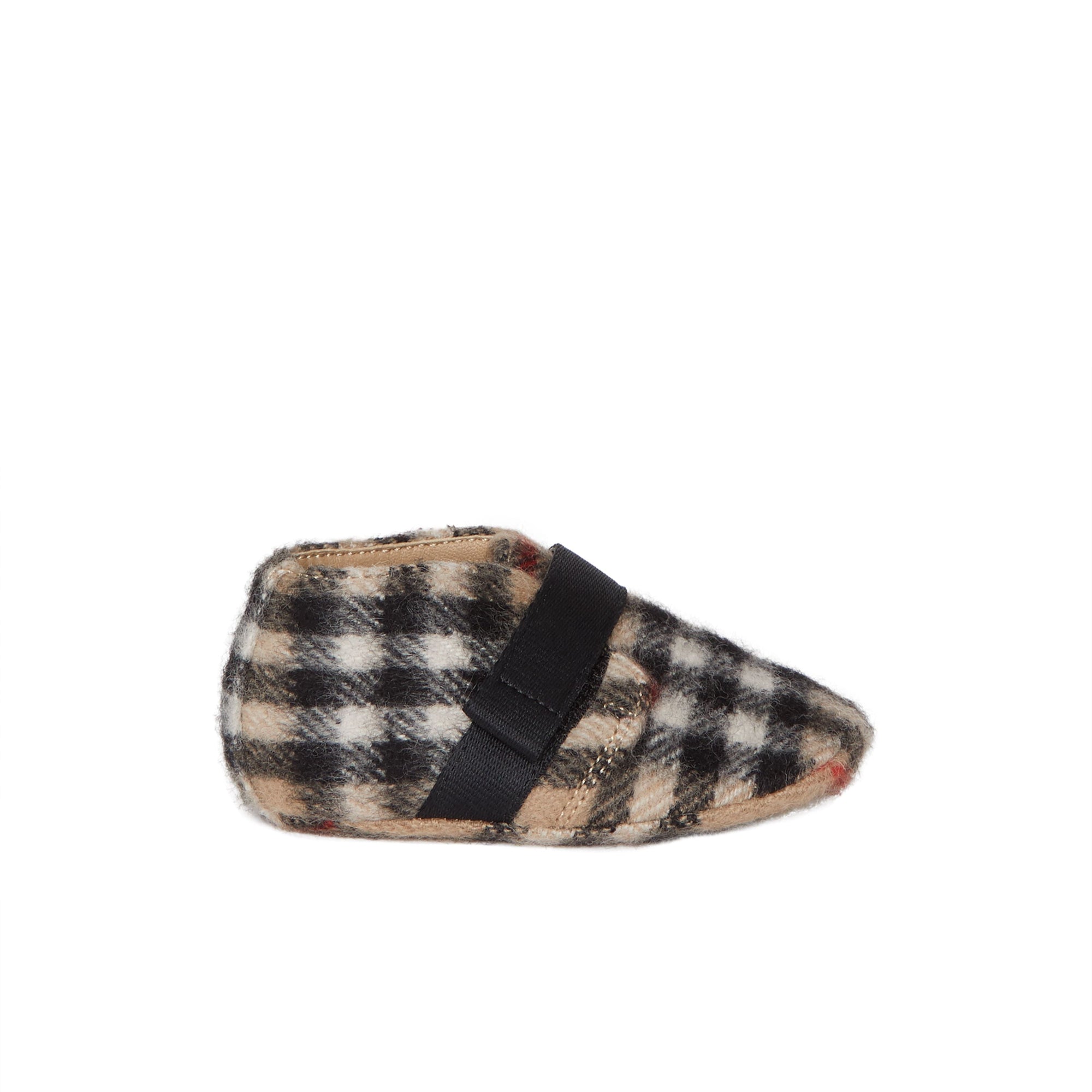 ARCHIVE BEIGE Chaussures en laine Vintage check