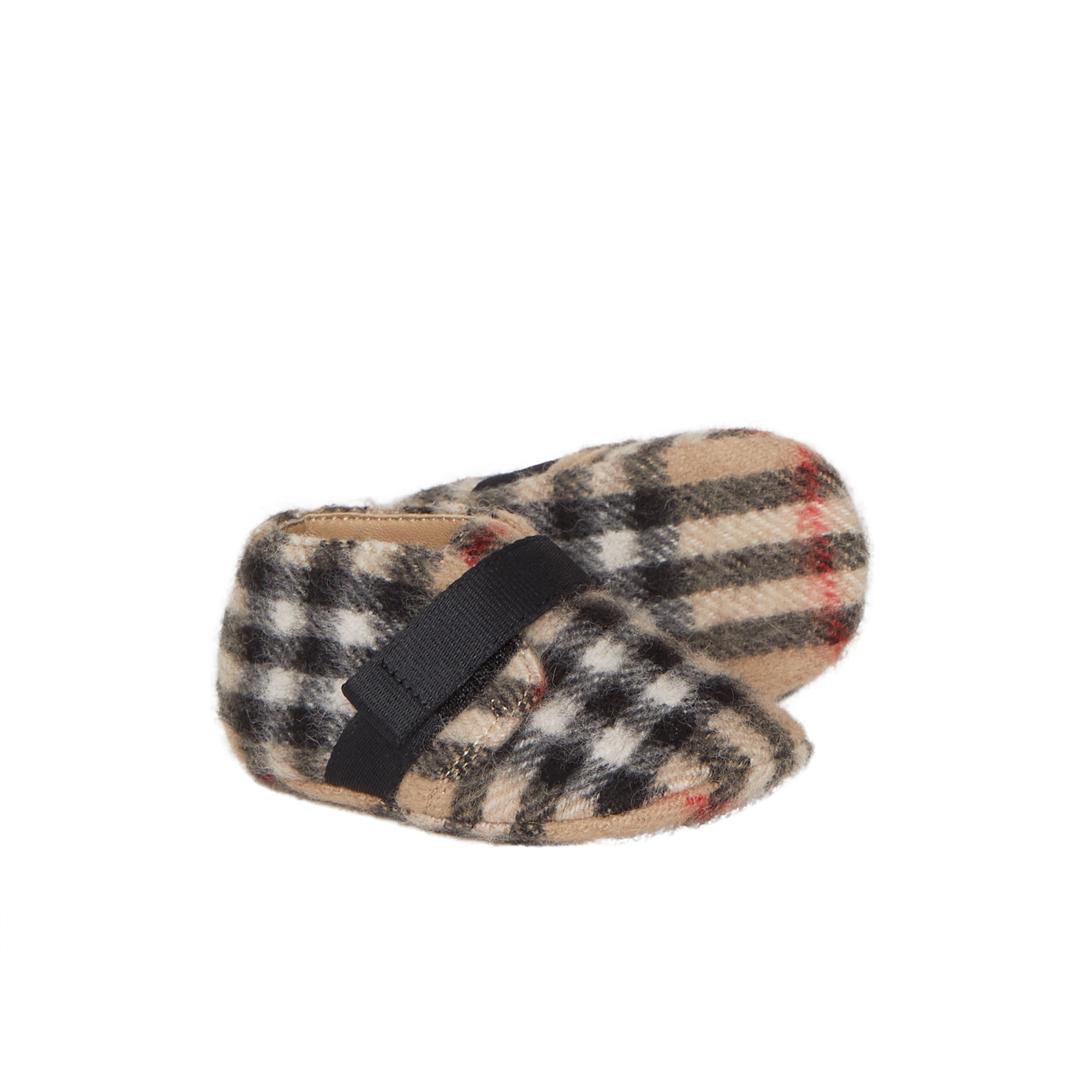 ARCHIVE BEIGE Chaussures en laine Vintage check