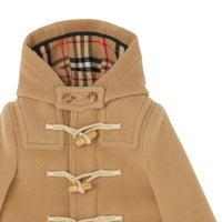 Duffle-coat en laine bouillie - Beige d'archive