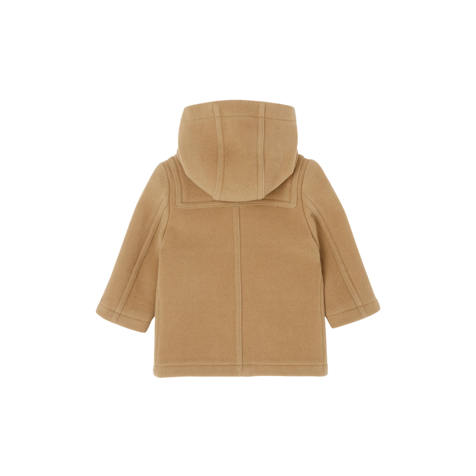 Duffle-coat en laine bouillie - Beige d'archive