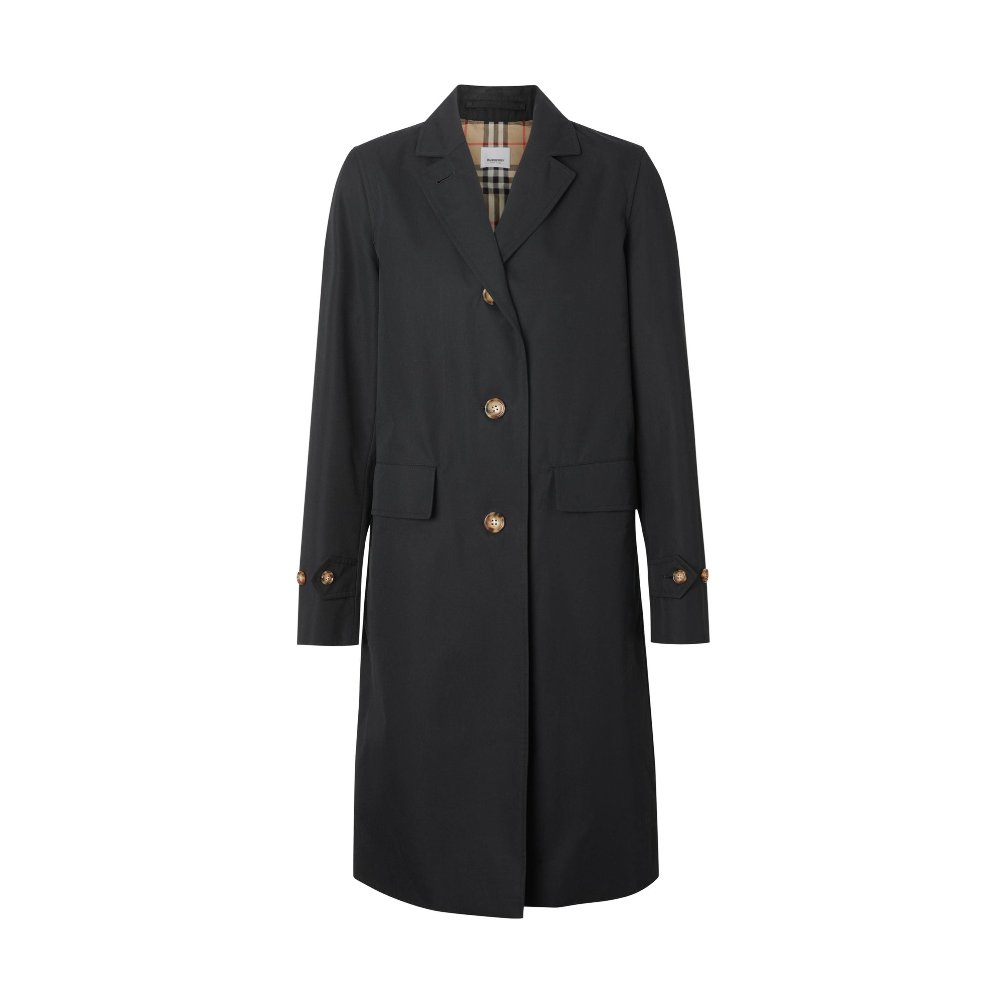 BLACK Blouse en gabardine de coton