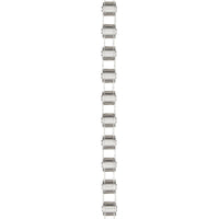 Bracelet plaqué palladium façon chaîne de vélo - Argent