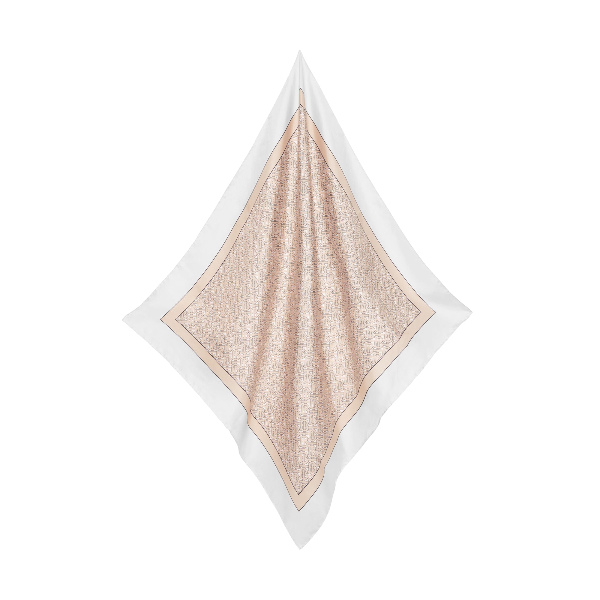 CAMEL Carré de soie Monogram