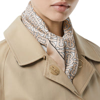 CAMEL Carré de soie Monogram