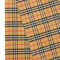 ANTIQUE YELLOW Écharpe classique en cachemire Vintage check