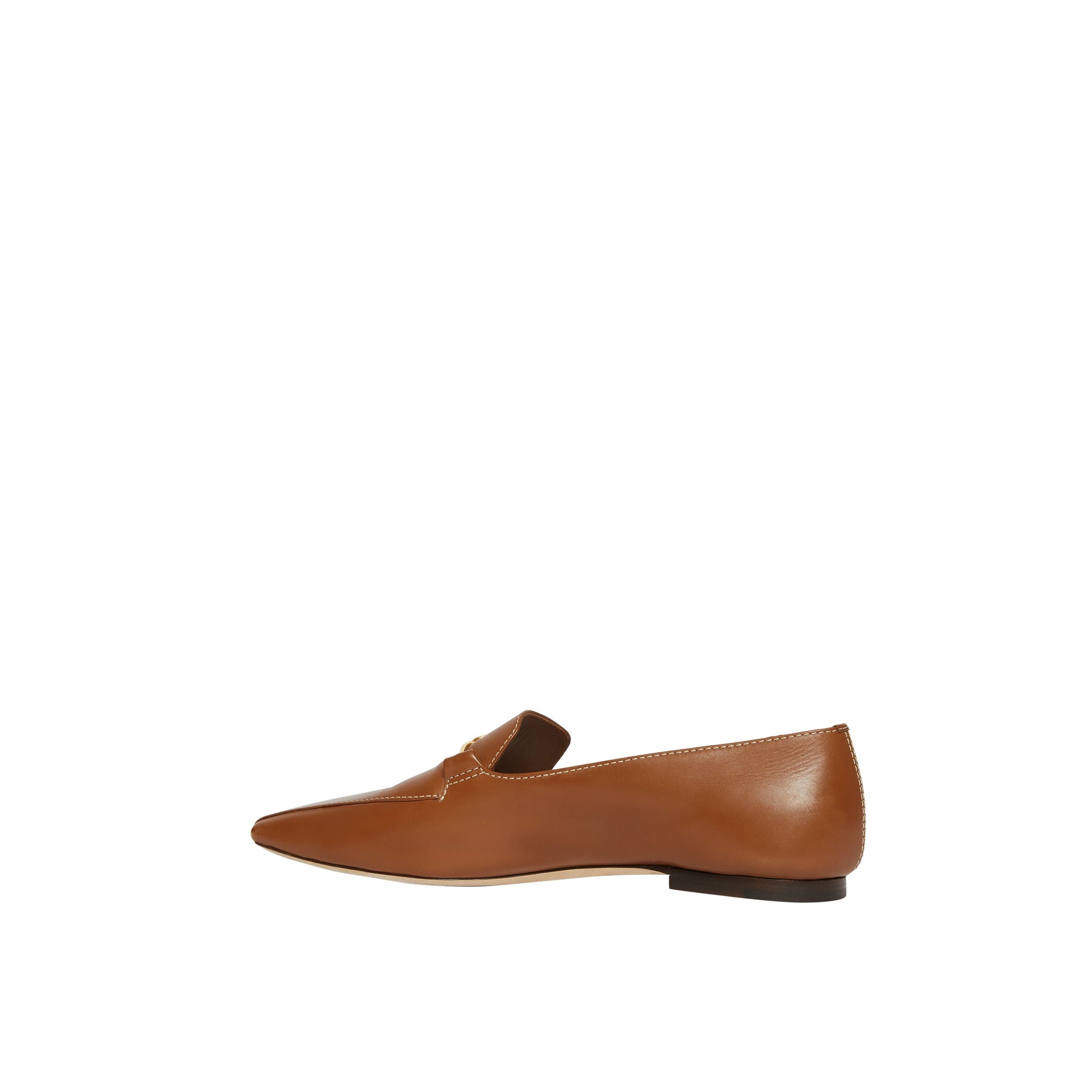 TAN Mocassins en cuir Monogram