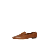 TAN Mocassins en cuir Monogram