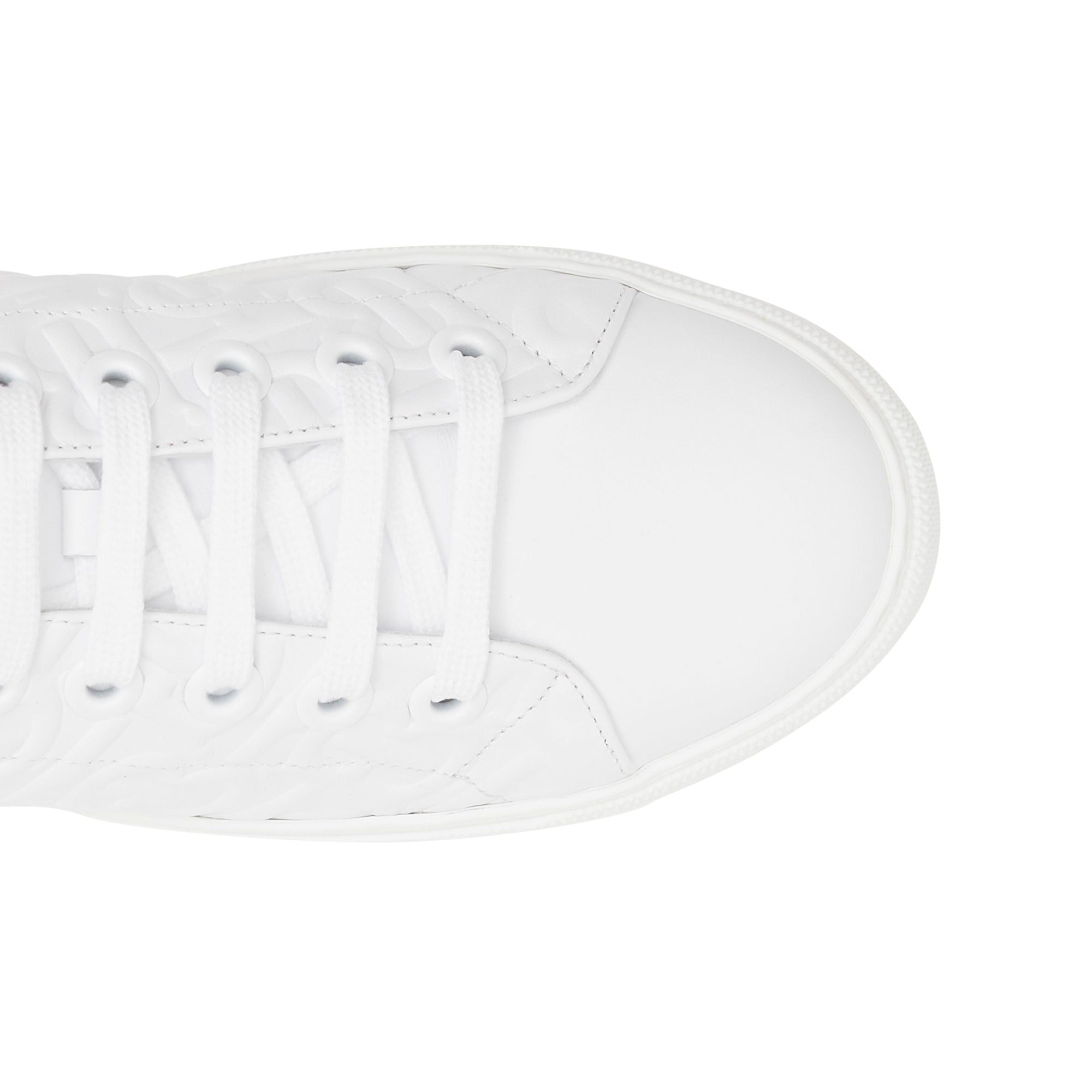 OPTIC WHITE Sneakers en cuir Monogram