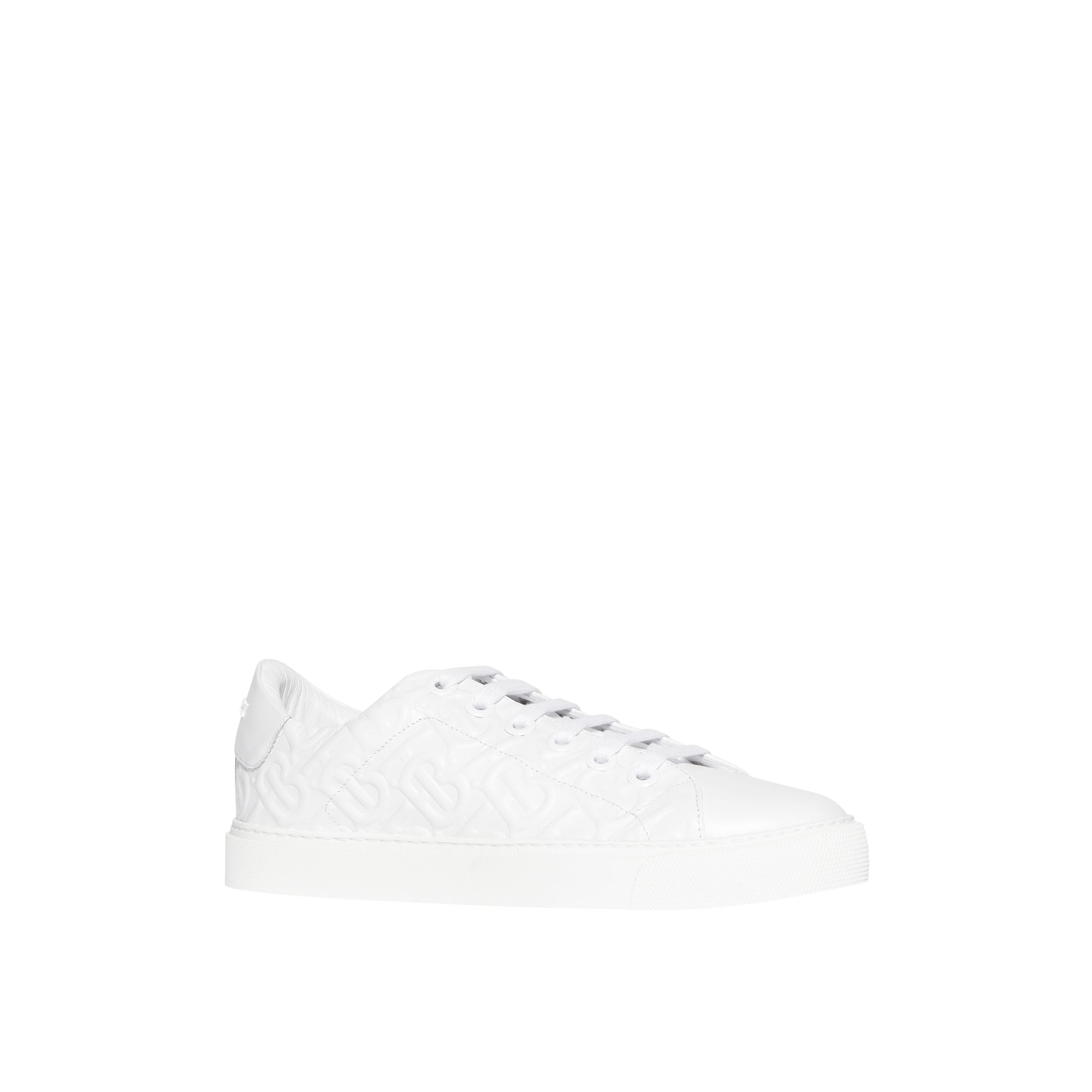 OPTIC WHITE Sneakers en cuir Monogram