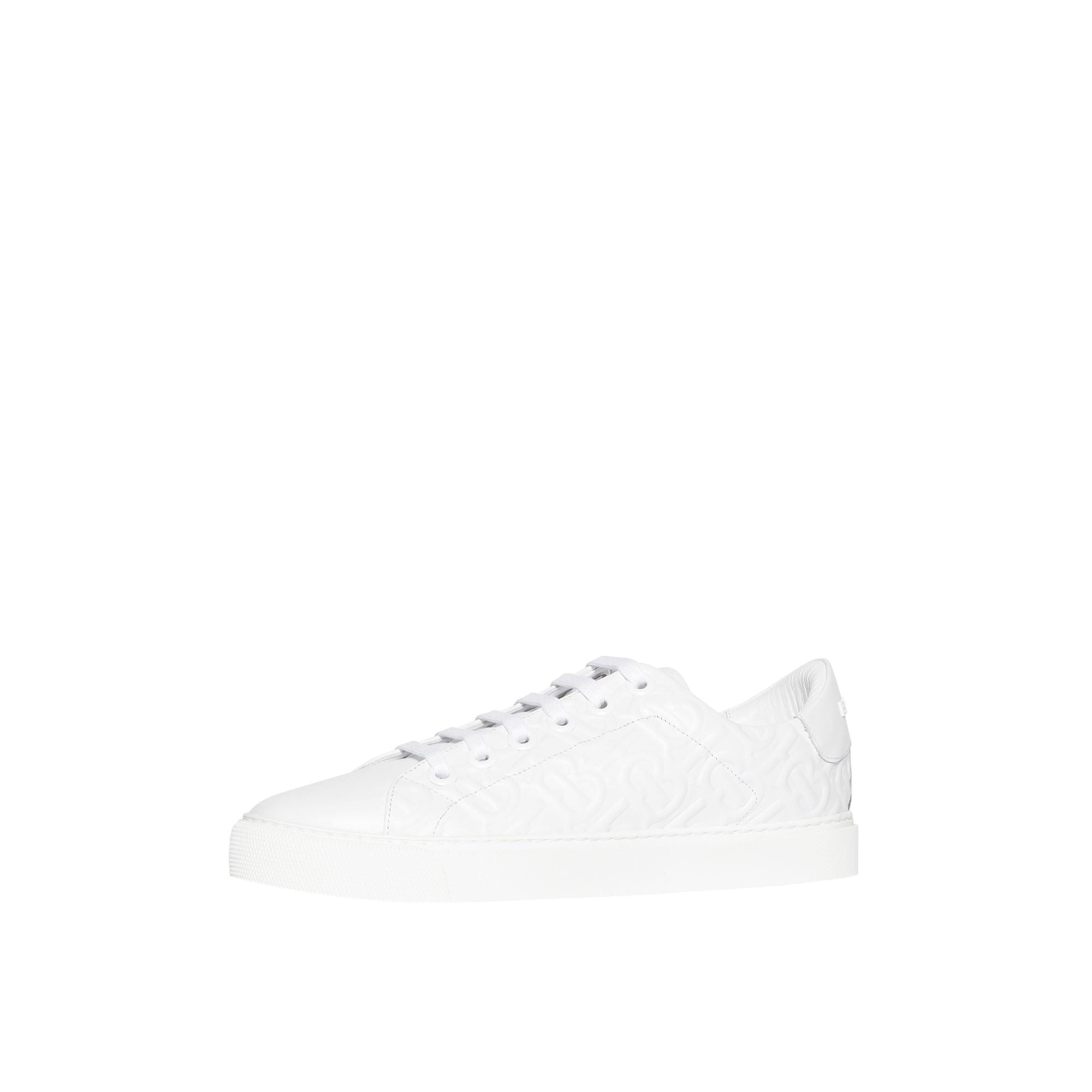 OPTIC WHITE Sneakers en cuir Monogram