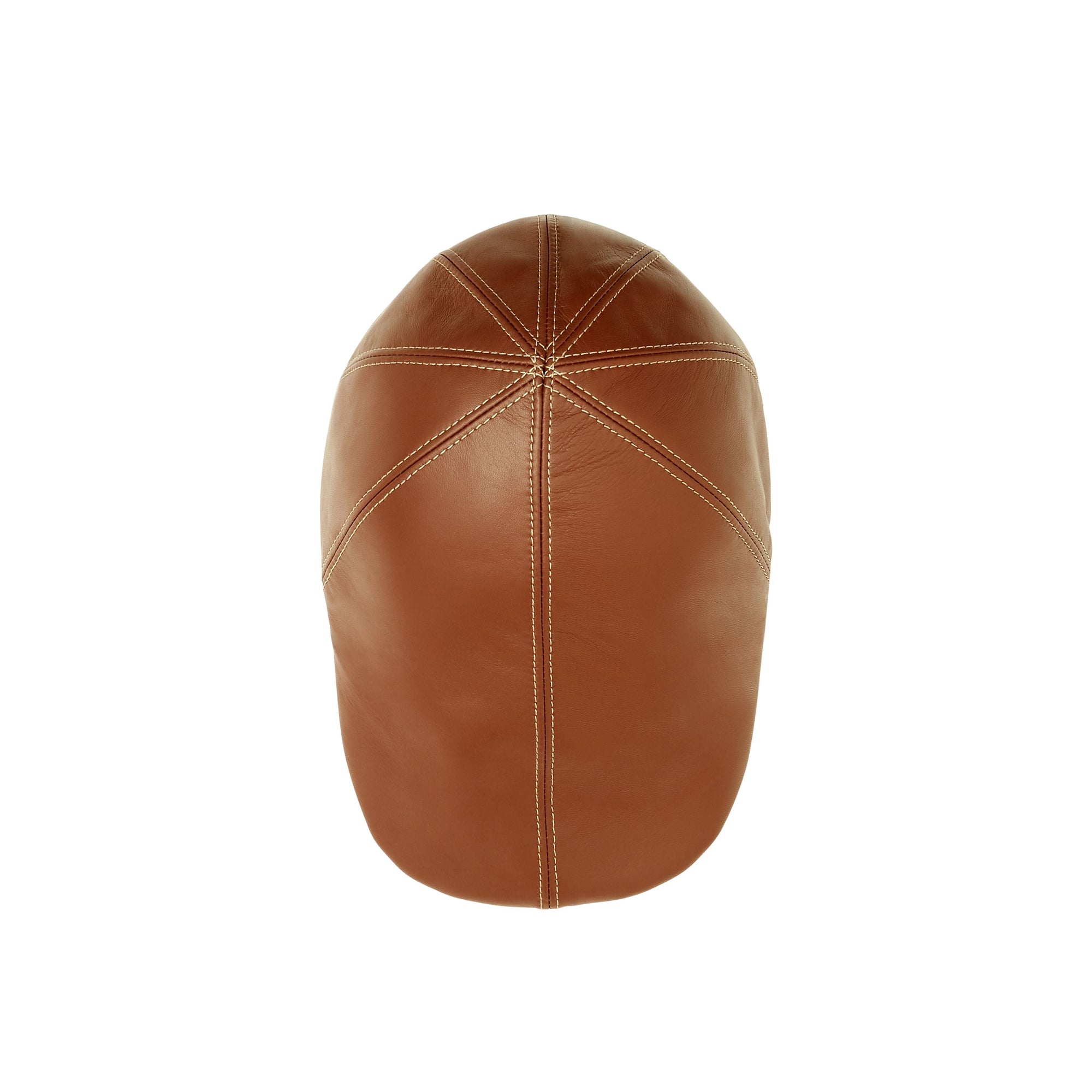 Casquette plate en cuir d'agneau - Hâle