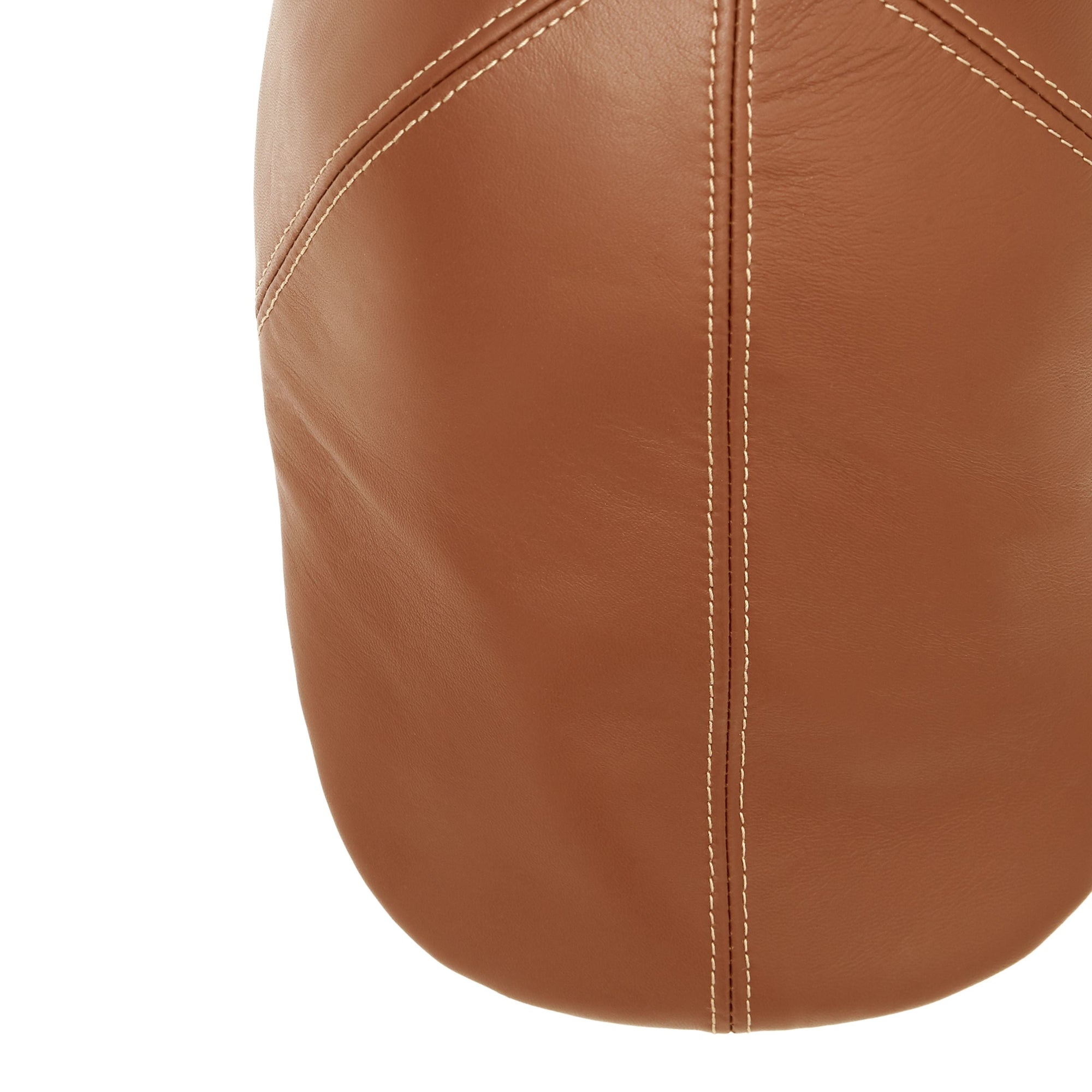 Casquette plate en cuir d'agneau - Hâle