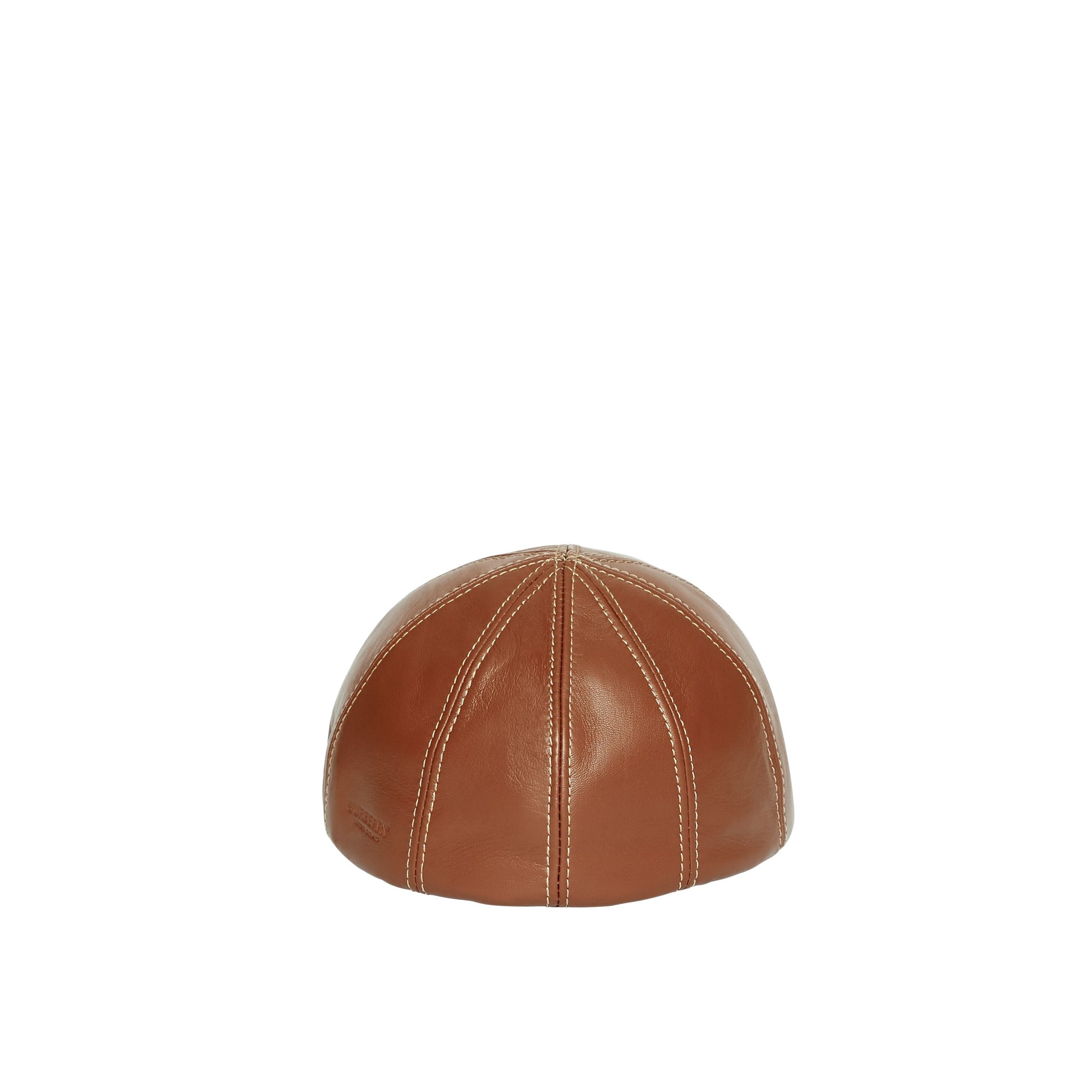 Casquette plate en cuir d'agneau - Hâle