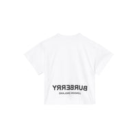 WHITE T-shirt en coton à imprimé Jump