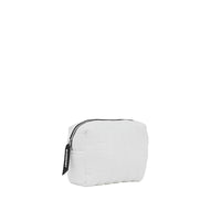 WHITE MELANGE Coffret cadeau trois pièces en coton à logo pour bébé