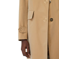 HONEY Blouse en gabardine de coton avec boutons pression