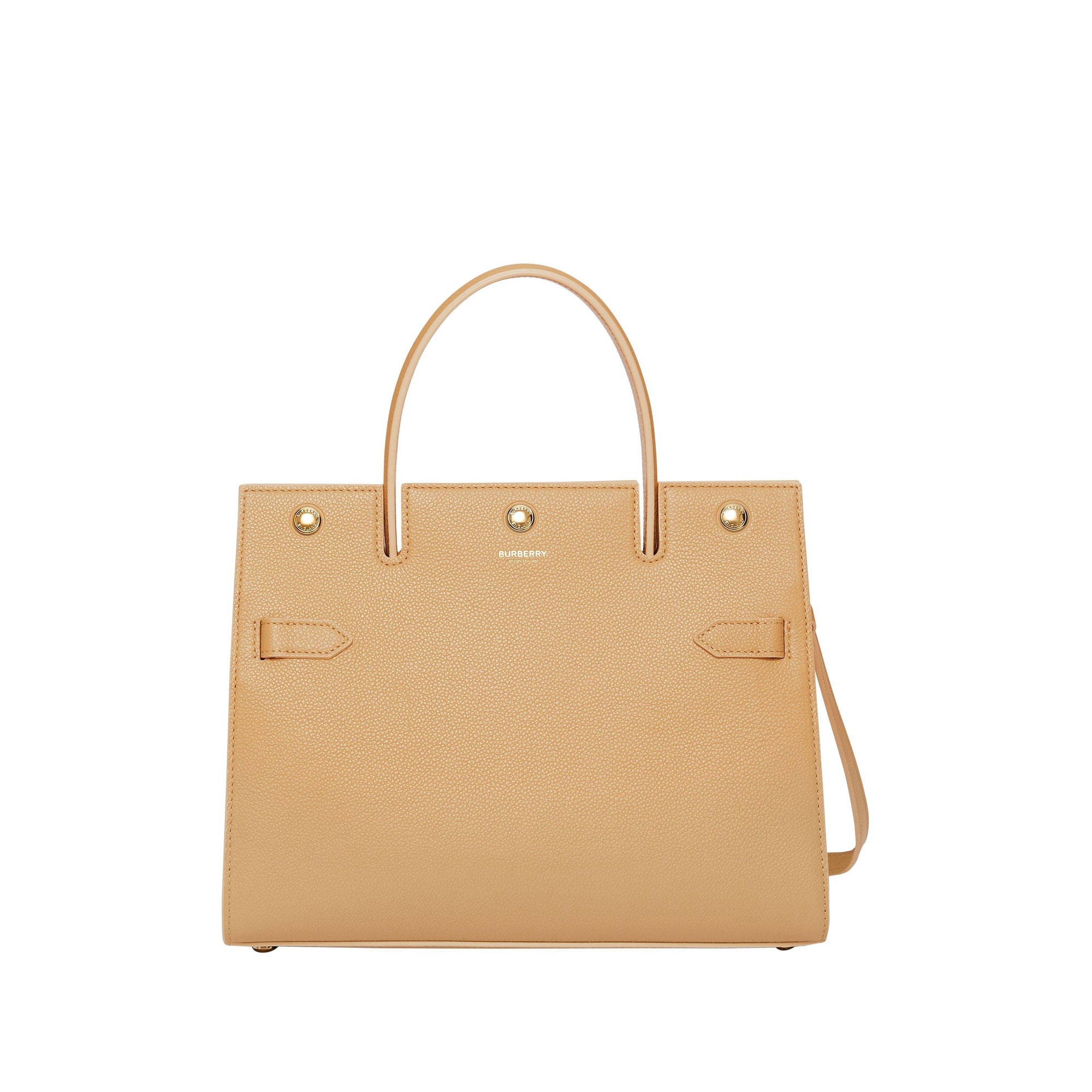 Petit sac Title en cuir - Miel