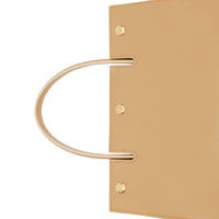 Petit sac Title en cuir - Miel