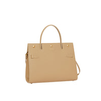 Petit sac Title en cuir - Miel