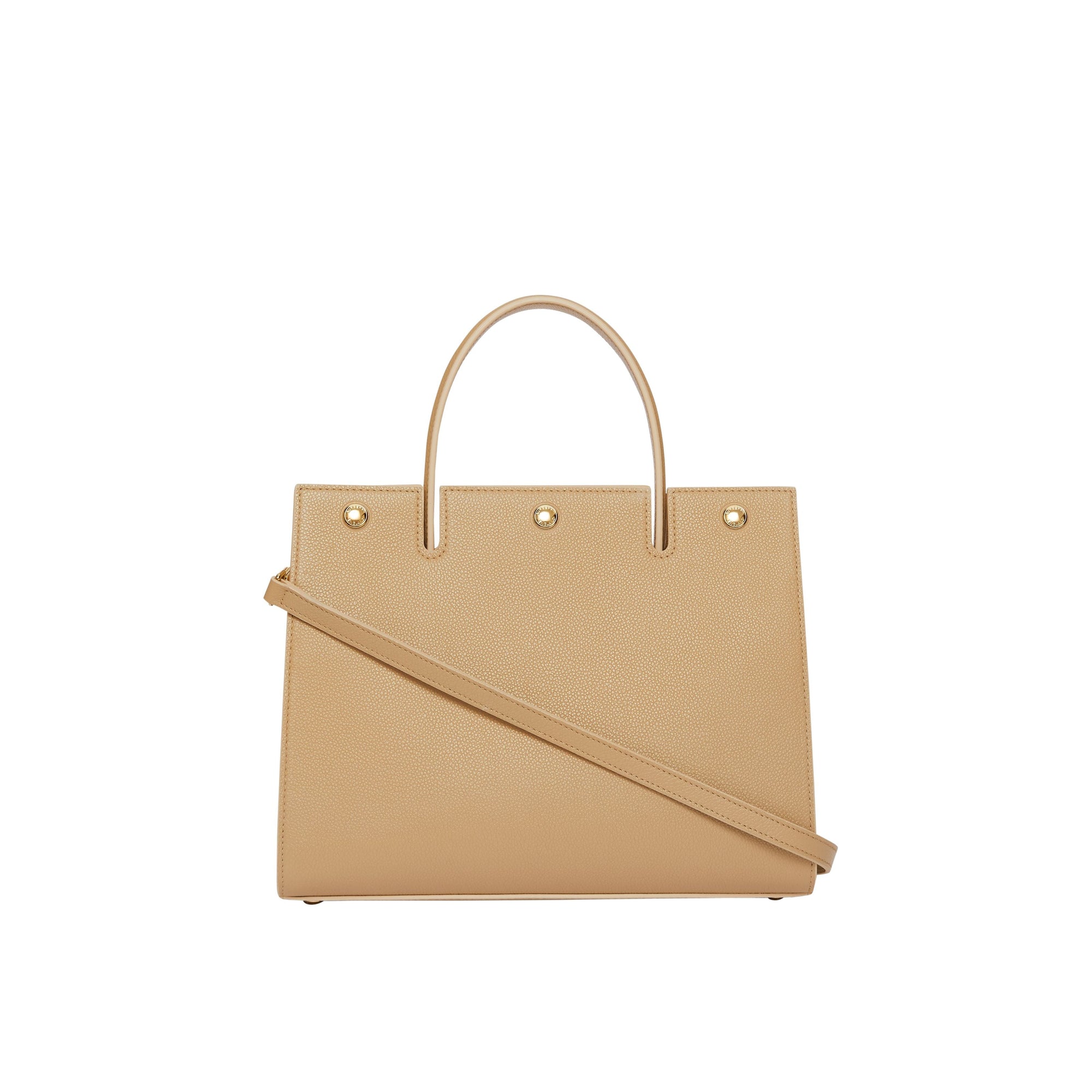 Petit sac Title en cuir - Miel