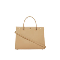 Petit sac title en cuir - Miel