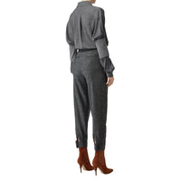 Chemise en laine avec manches à panneaux - Silex