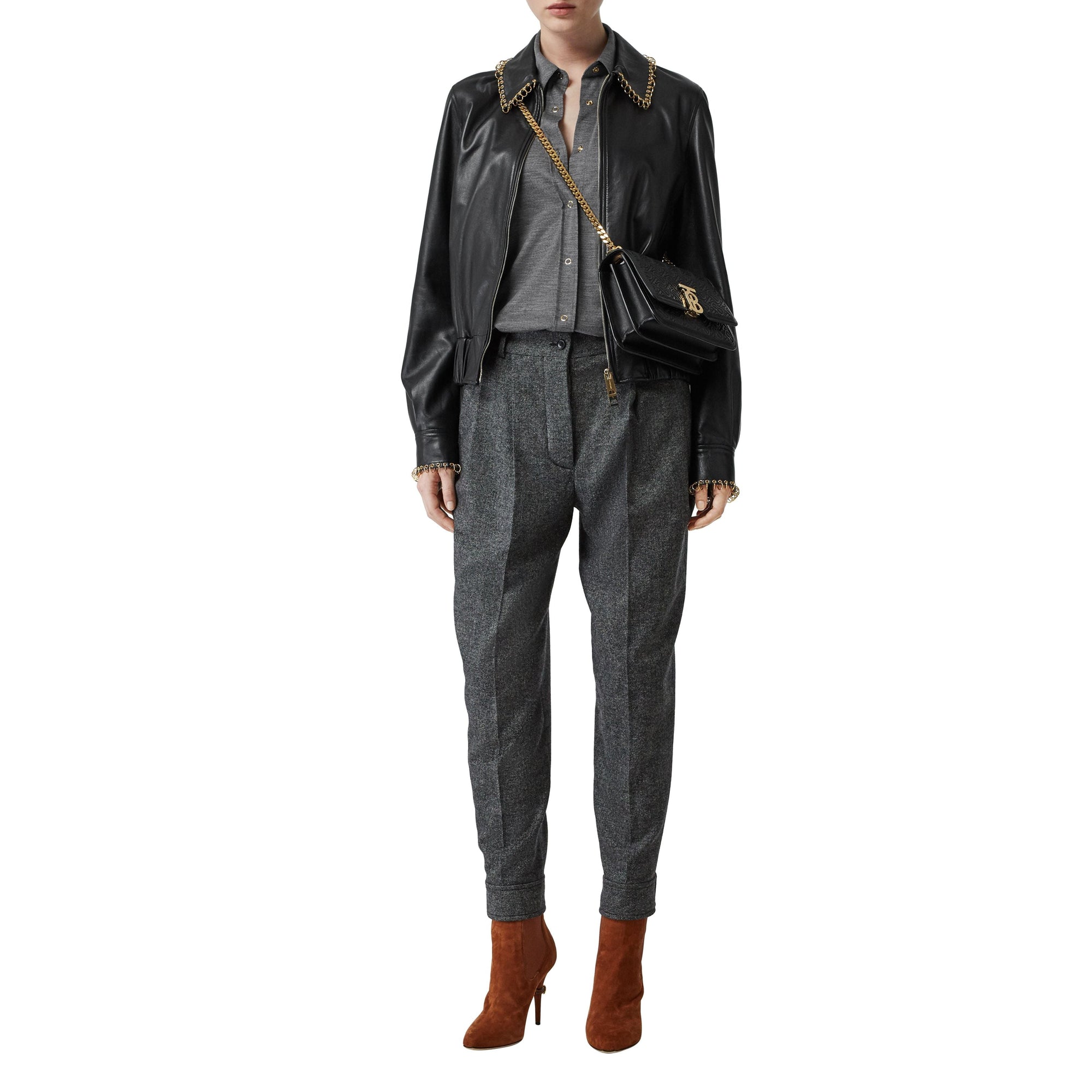 Chemise en laine avec manches à panneaux - Silex