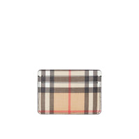 BLACK Porte-cartes en toile écologique Vintage check