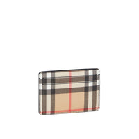 BLACK Porte-cartes en toile écologique Vintage check