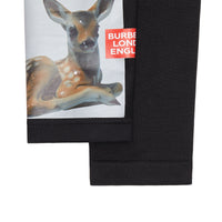 Manches en jersey extensible avec imprimé montage - Noir