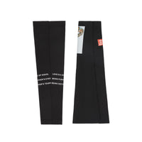 Manches en jersey extensible avec imprimé montage - Noir