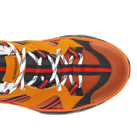 Sneakers Union en nylon et nubuck - Orange