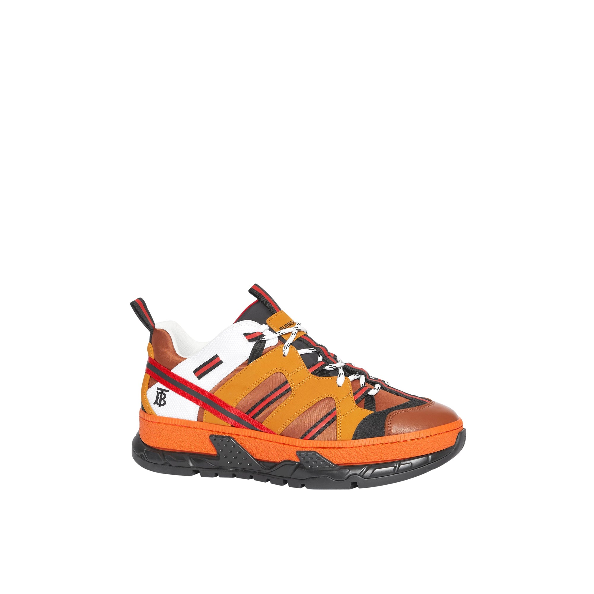 Sneakers Union en nylon et nubuck - Orange