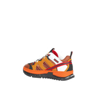 Sneakers Union en nylon et nubuck - Orange