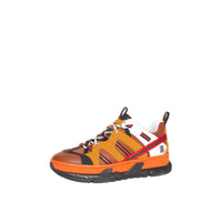 Sneakers Union en nylon et nubuck - Orange