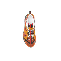 Sneakers Union en nylon et nubuck - Orange