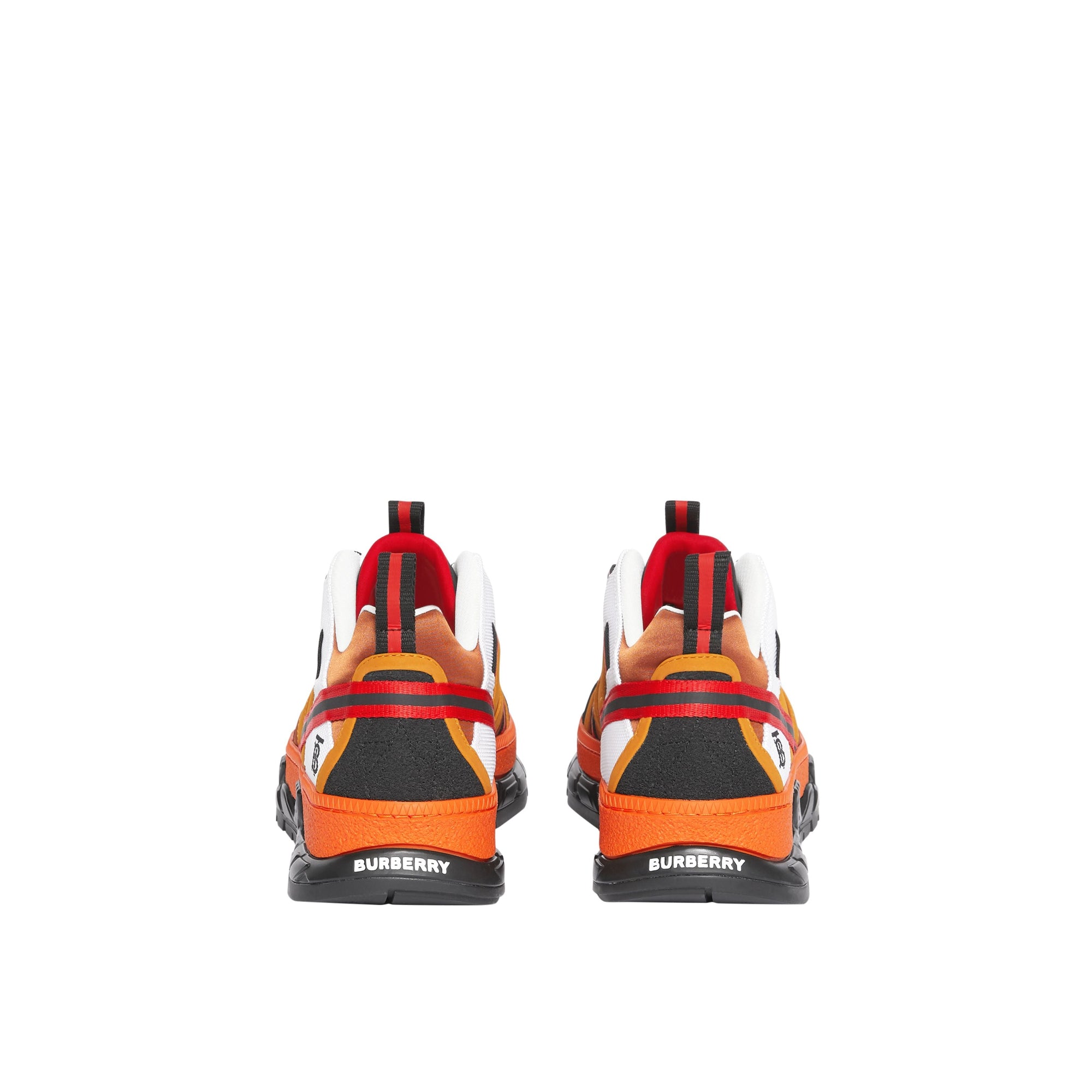 Sneakers Union en nylon et nubuck - Orange