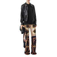 T-shirt oversize en coton avec anneaux - Noir