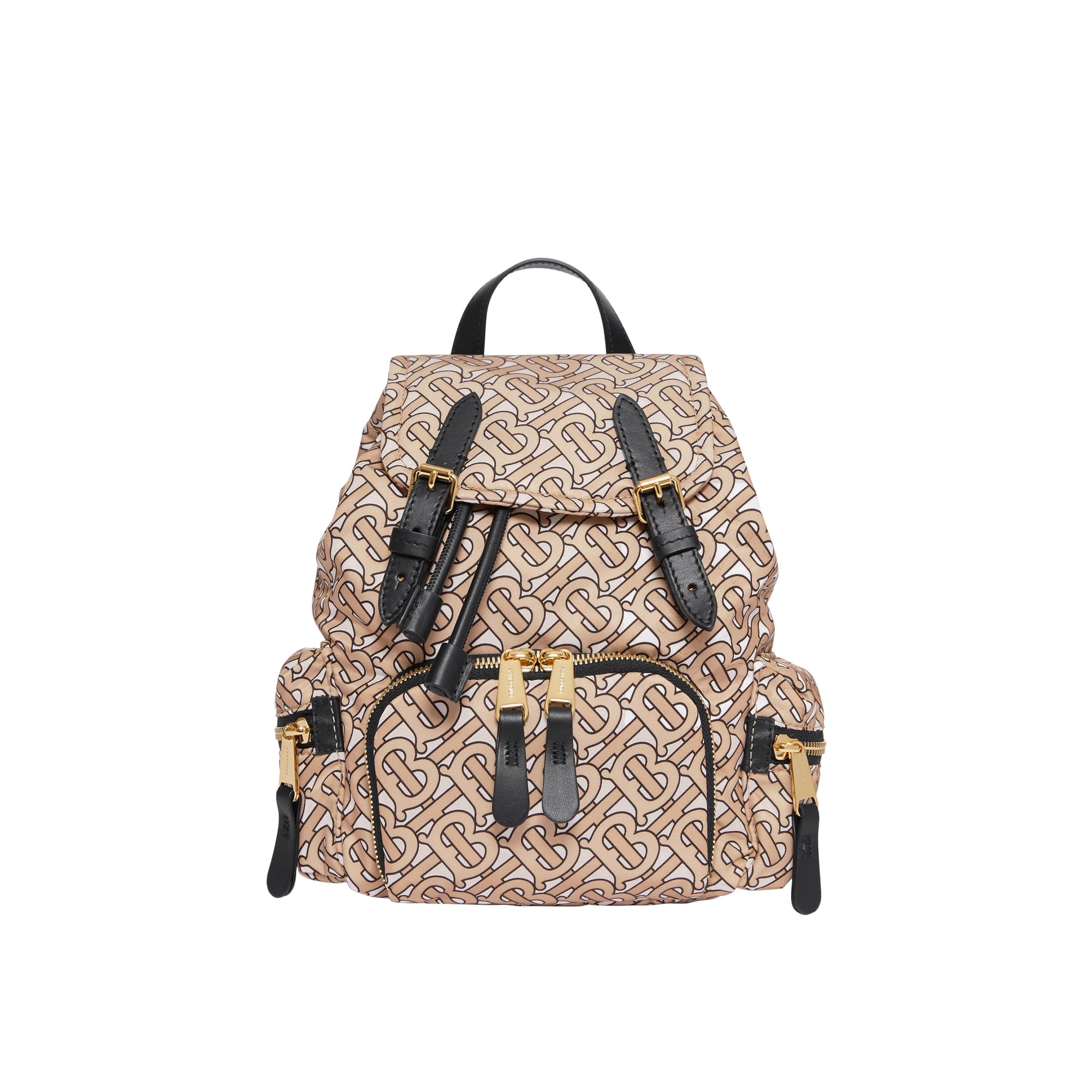 BEIGE Petit sac The Rucksack en nylon Monogram