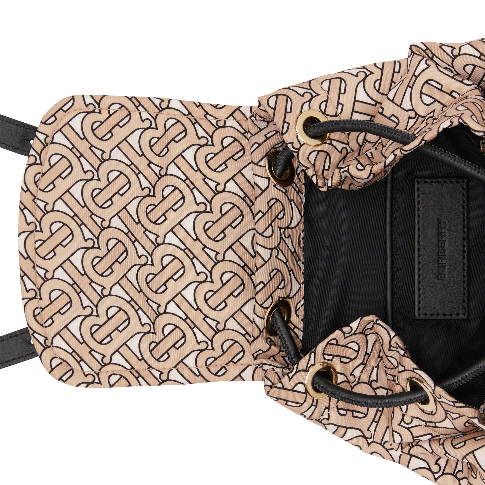 BEIGE Petit sac The Rucksack en nylon Monogram