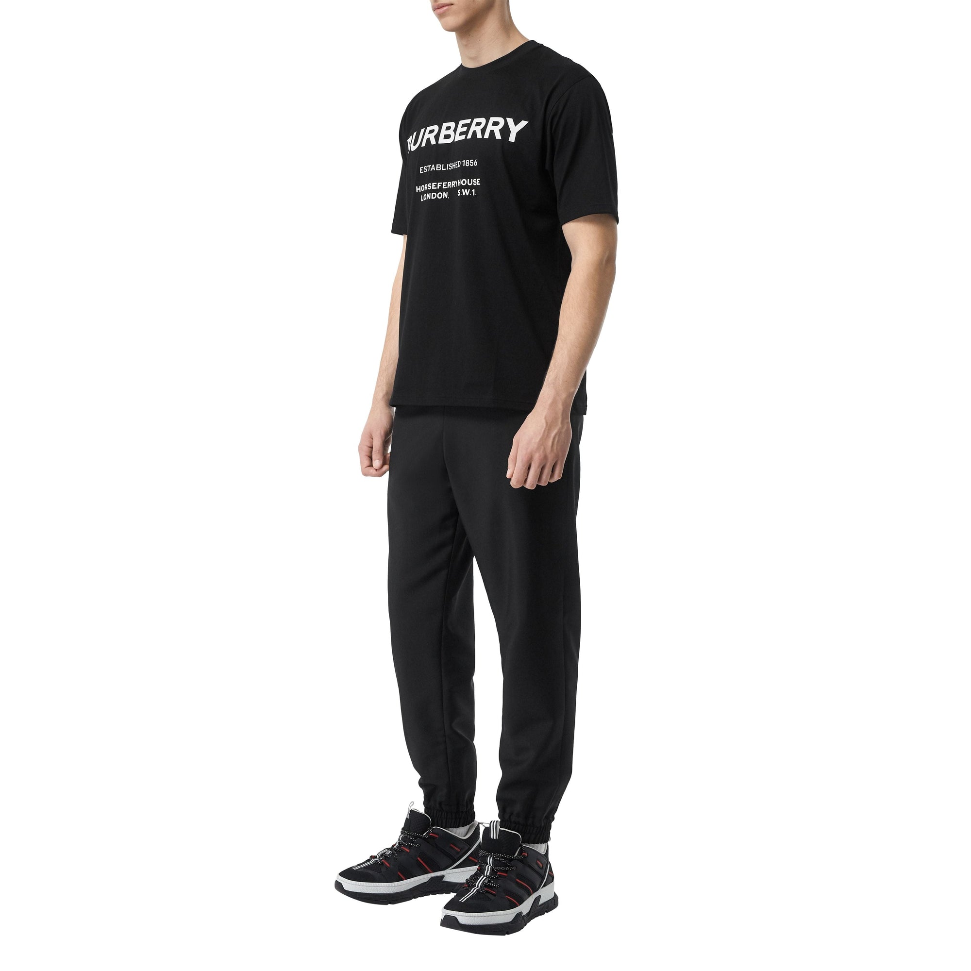 T-shirt en coton Horseferry - Noir