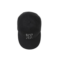 Casquette de baseball monogram - Noir & noir