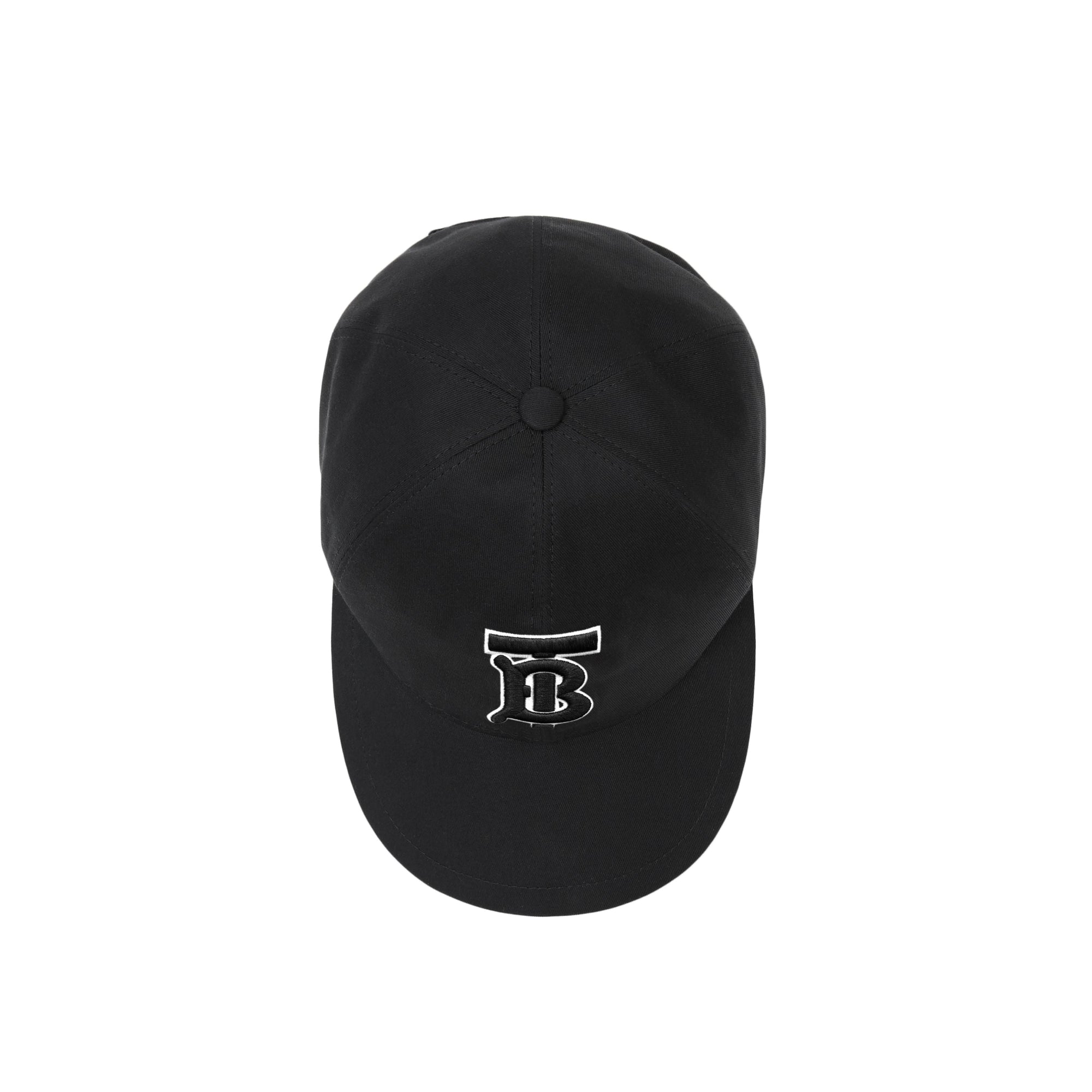 Casquette de baseball monogram - Noir & noir
